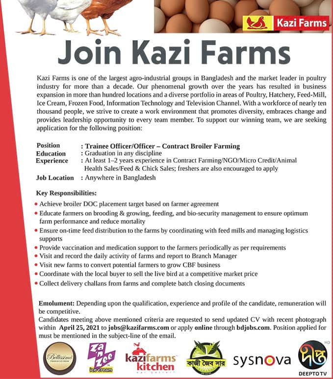Kazi Farms Limited job